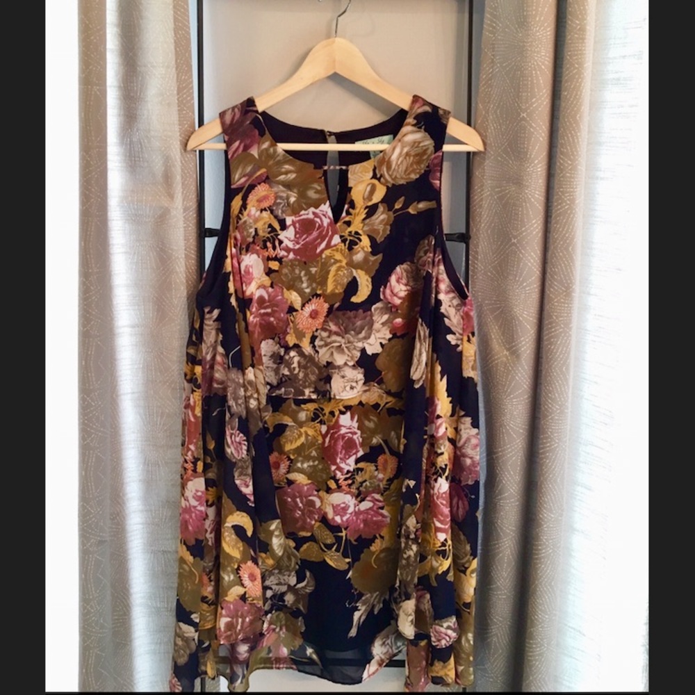 She and Sky Floral Dress